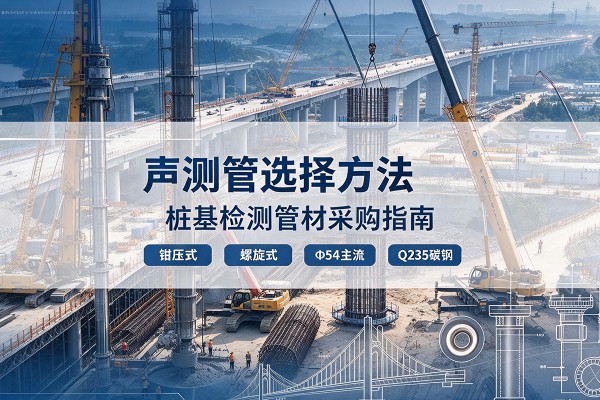 郫都声测管选型标准