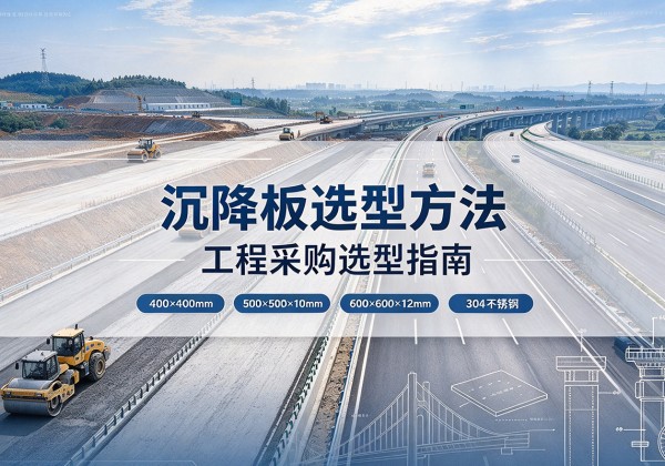 郫都沉降板选择方法