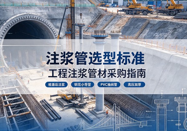 郫都注浆管选型标准